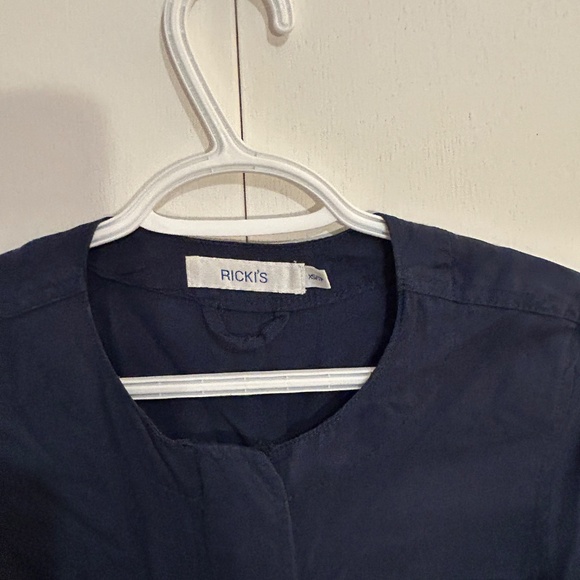 Ricki's Size XS Navy Blue Drawstring Jacket - Picture 9 of 10